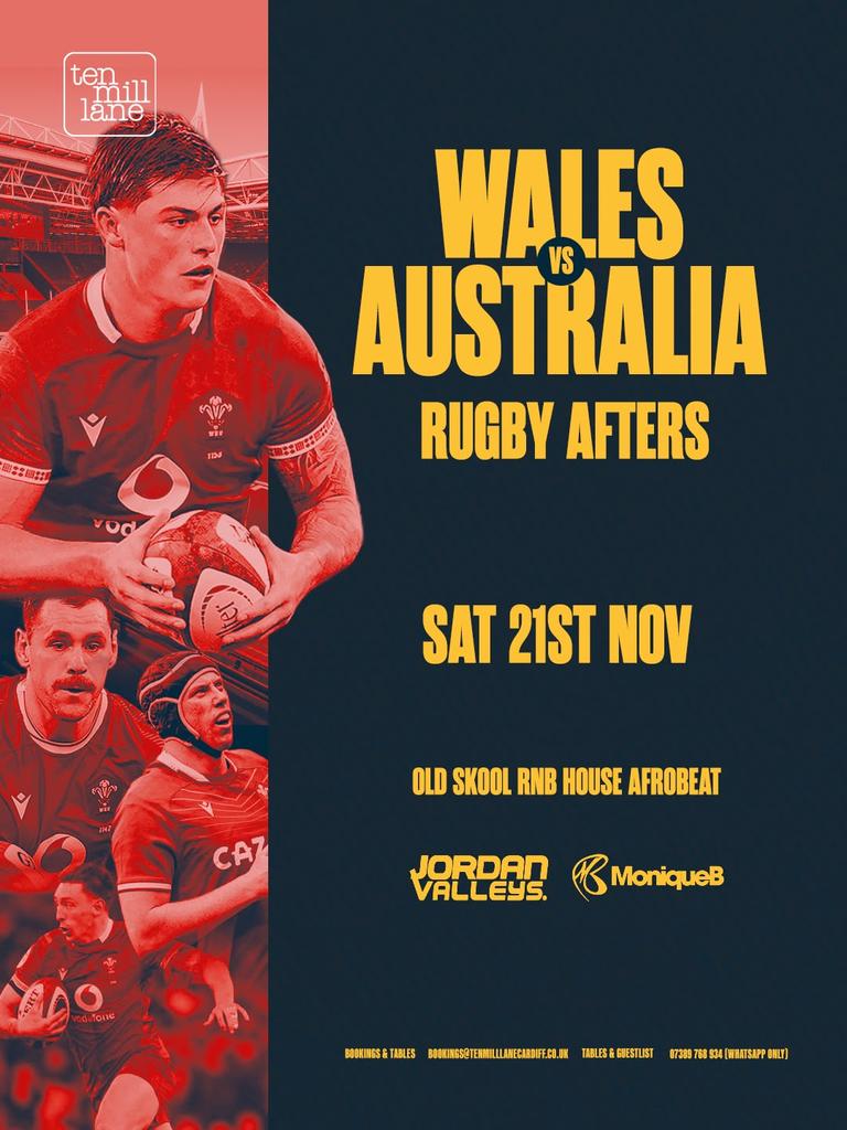 Wales V Australia Rugby Afters