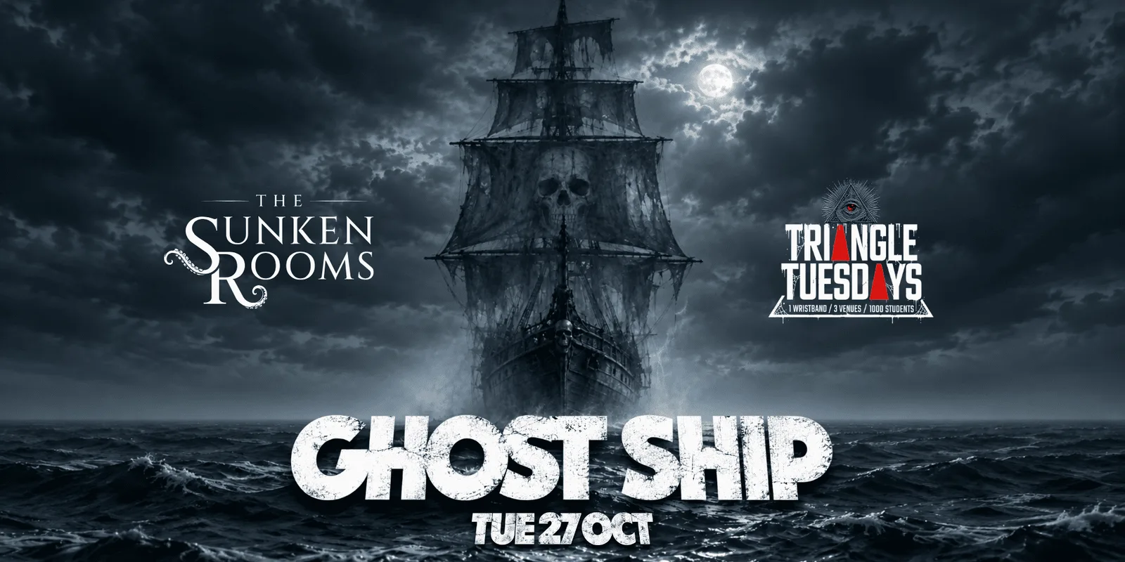 Triangle Tuesday Halloween Special: 3 Venues - 1000+ Students - 1 Ticket