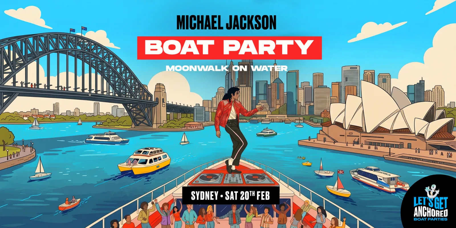 Michael Jackson Boat Party - Sydney