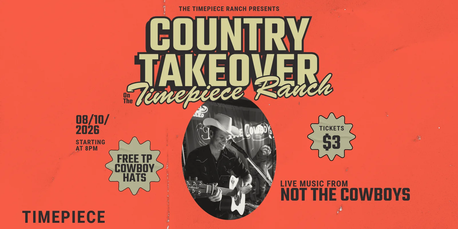 Country Take Over at The Timepiece Ranch