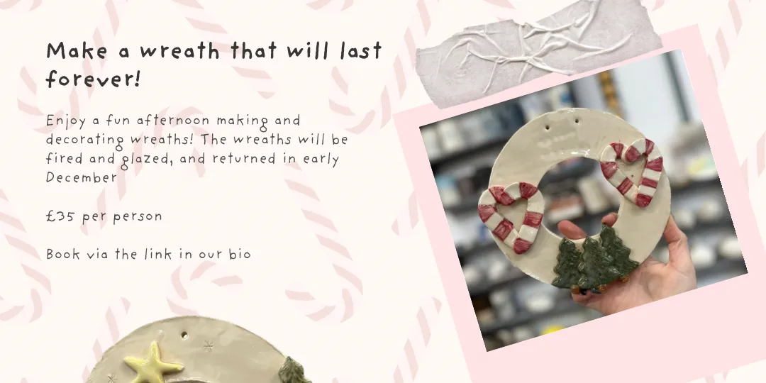 Ceramic Christmas Wreaths @ Common Meeple