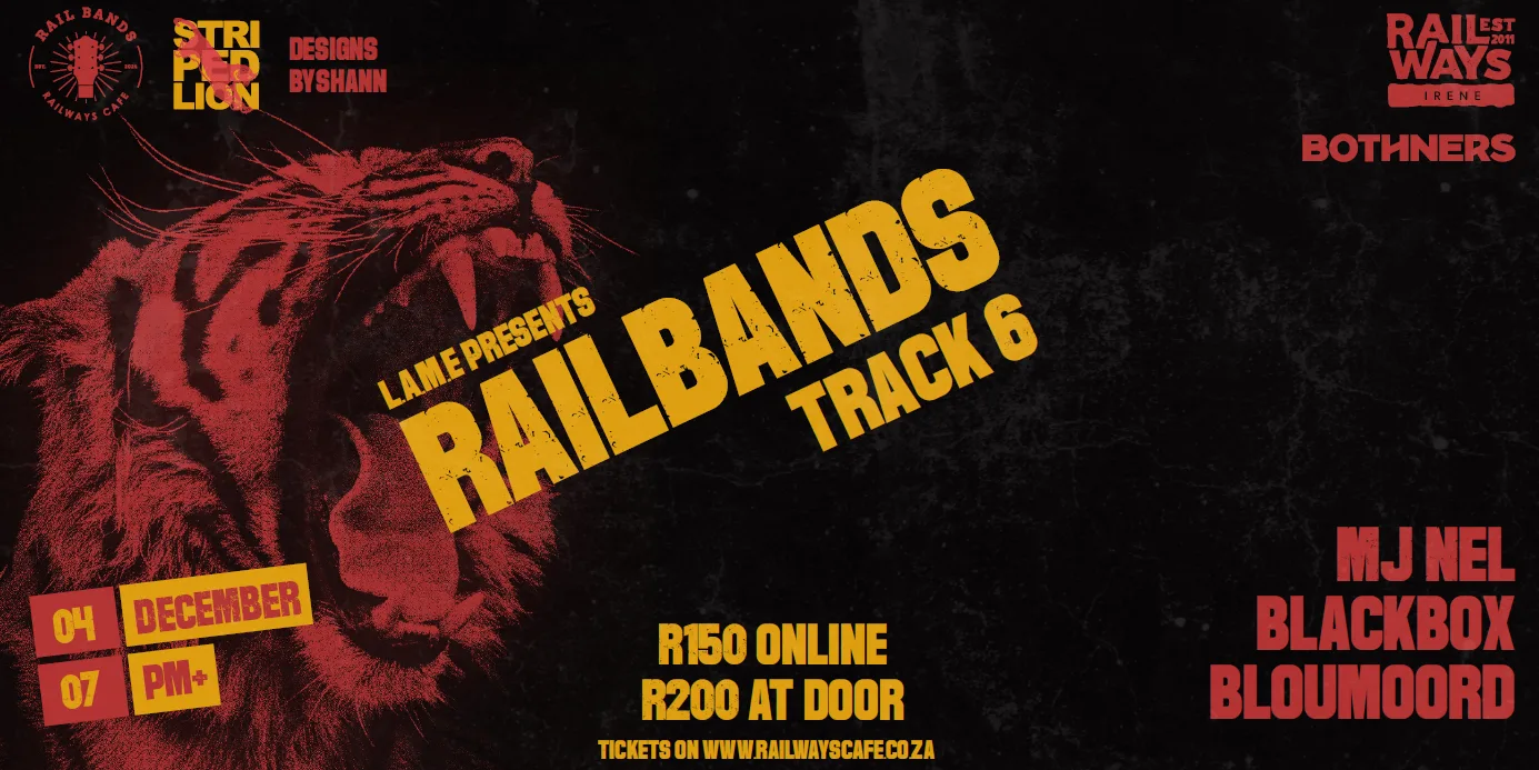 Railbands 6.0 - Bloumoord, Blackbox  &MJ Nel