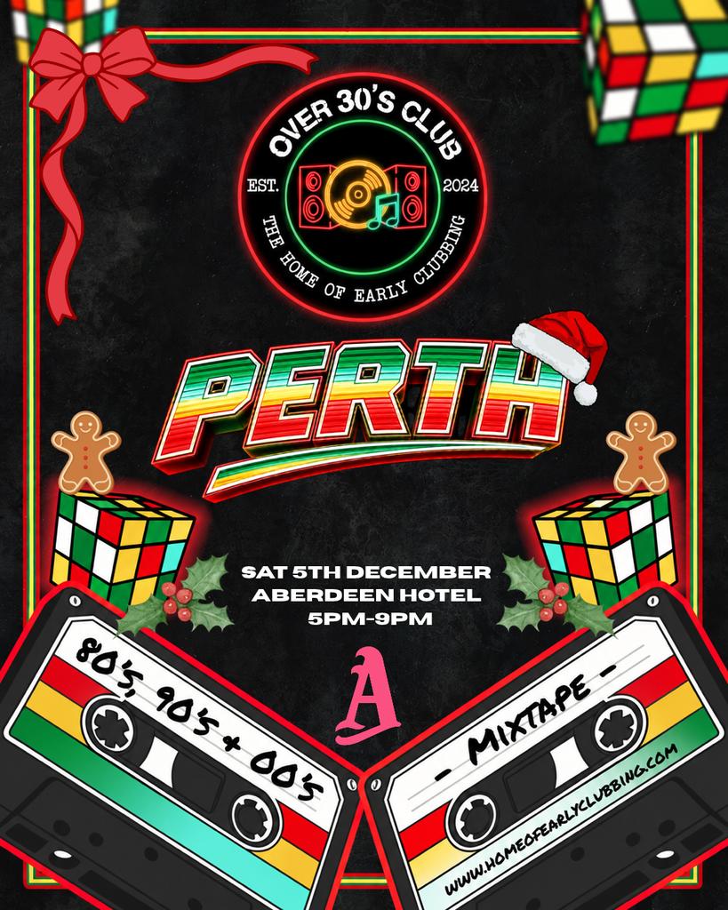 Over 30s Club Perth - Christmas Special