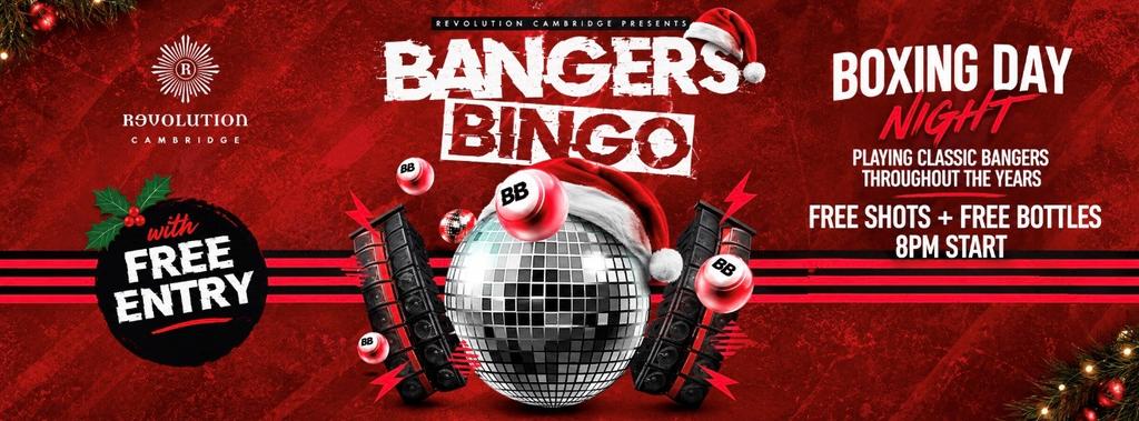 BANGERS BINGO X BOXING DAY