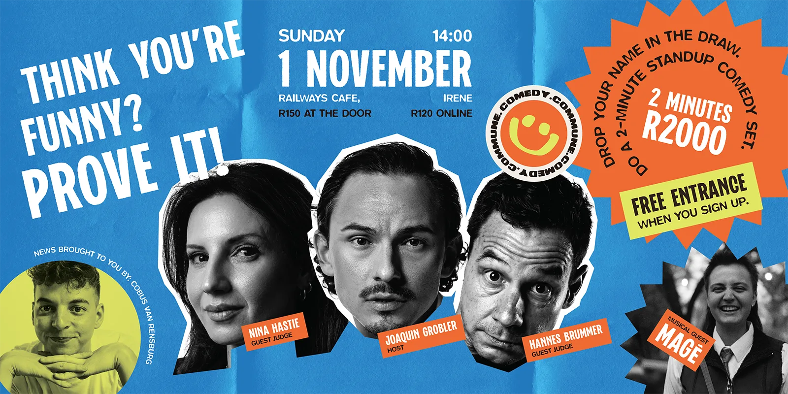 COMEDY COMMUNE: THE 2-MINUTE COMEDY SHOWDOWN