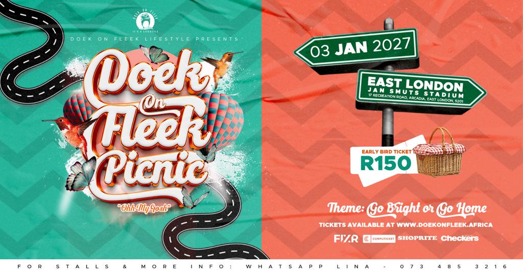 Doek On Fleek Oh My Gosh Picnic - East London