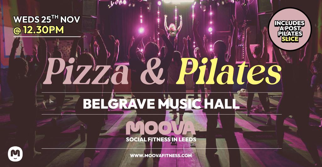 PIZZA & PILATES w/ Jess - Weds 25th Nov @ 6.15pm