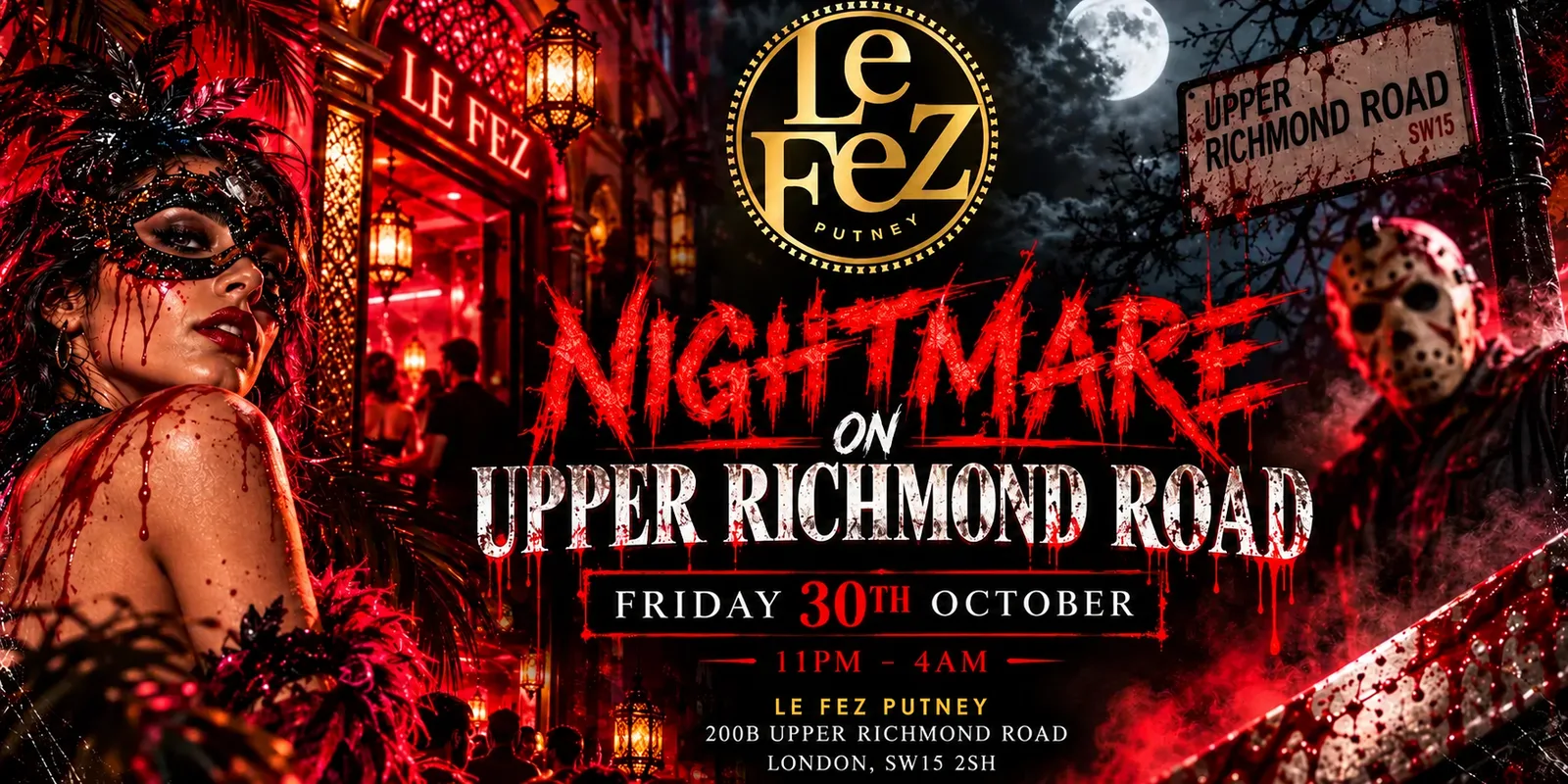 Putney Underground presents Nightmare on Upper Richmond Road