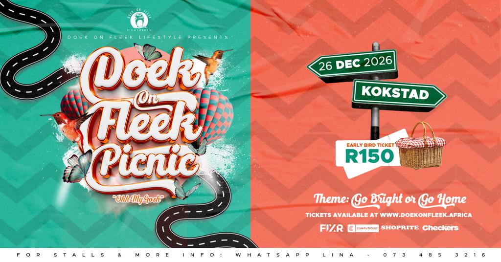 Doek On Fleek Oh My Gosh Picnic - Kokstad
