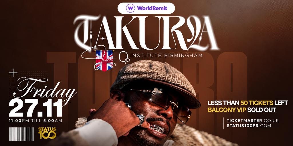 Takura Live at O2 Institute Birmingham