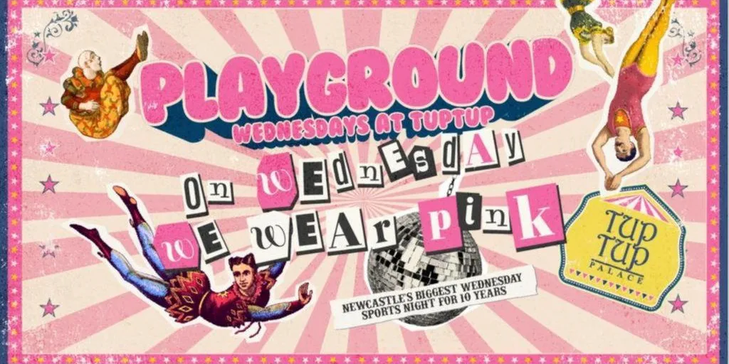PLAYGROUND WEDNESDAYS… 💖 "oN WeDnEsDaYs wE wEaR pINk" at TupTup!