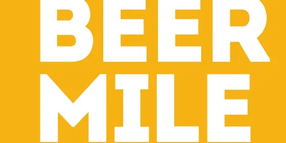 Oktoberfest beer mile
