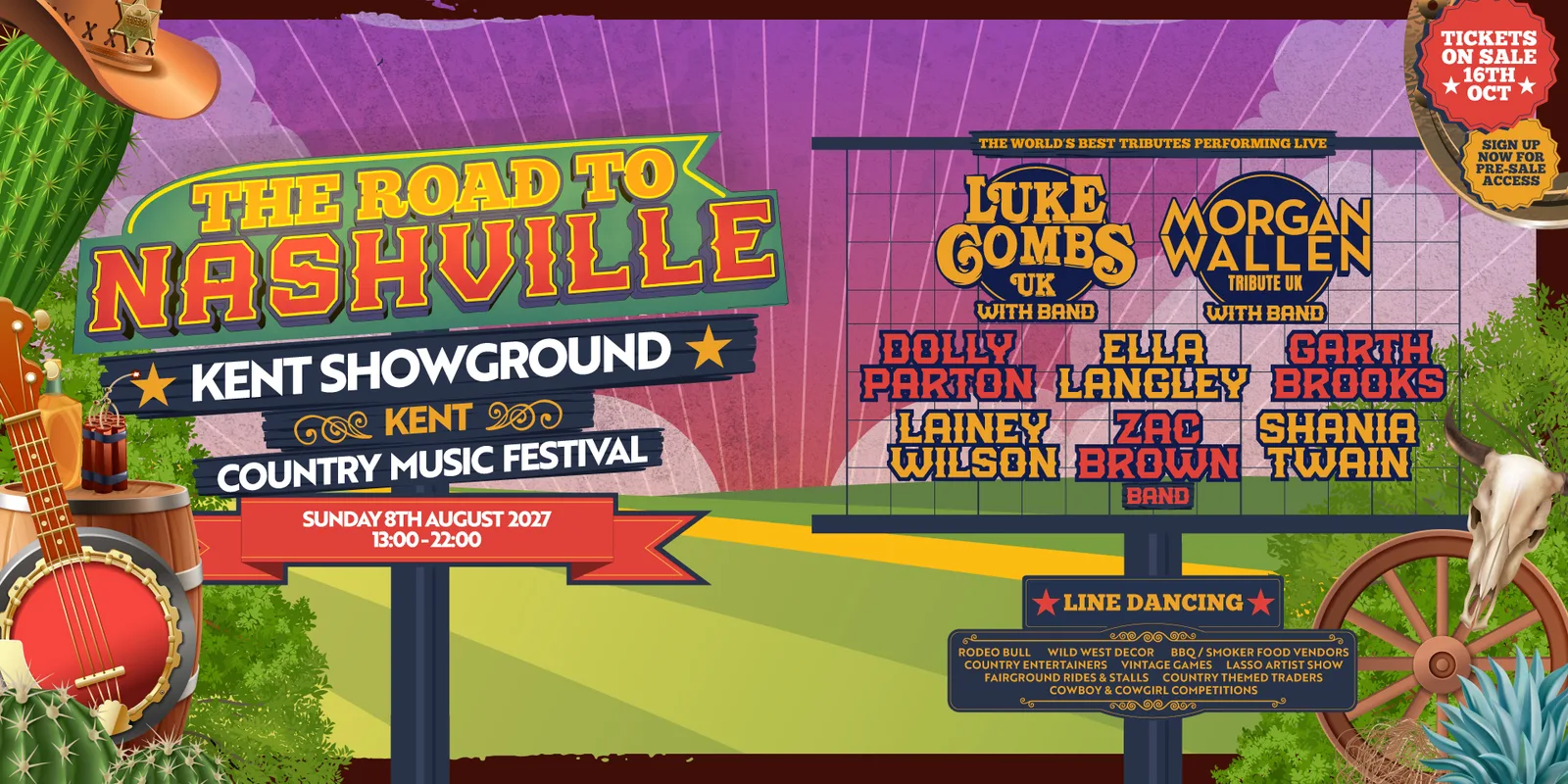 Road to Nashville Outdoor Festival 2027 | Kent Showground