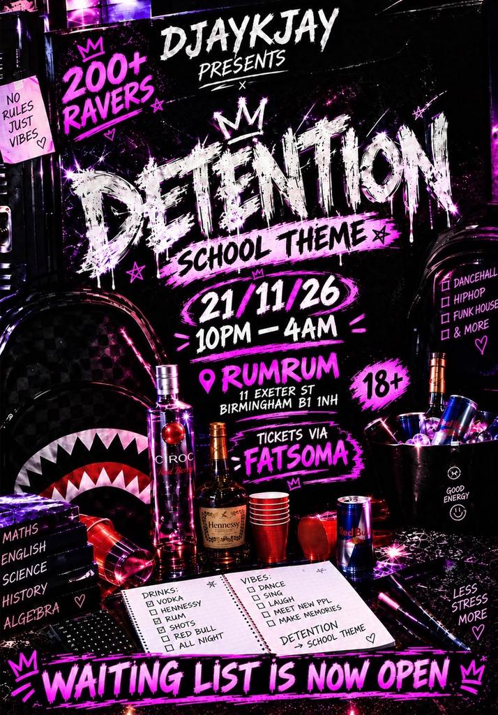 DETENTION (SCHOOL THEME)