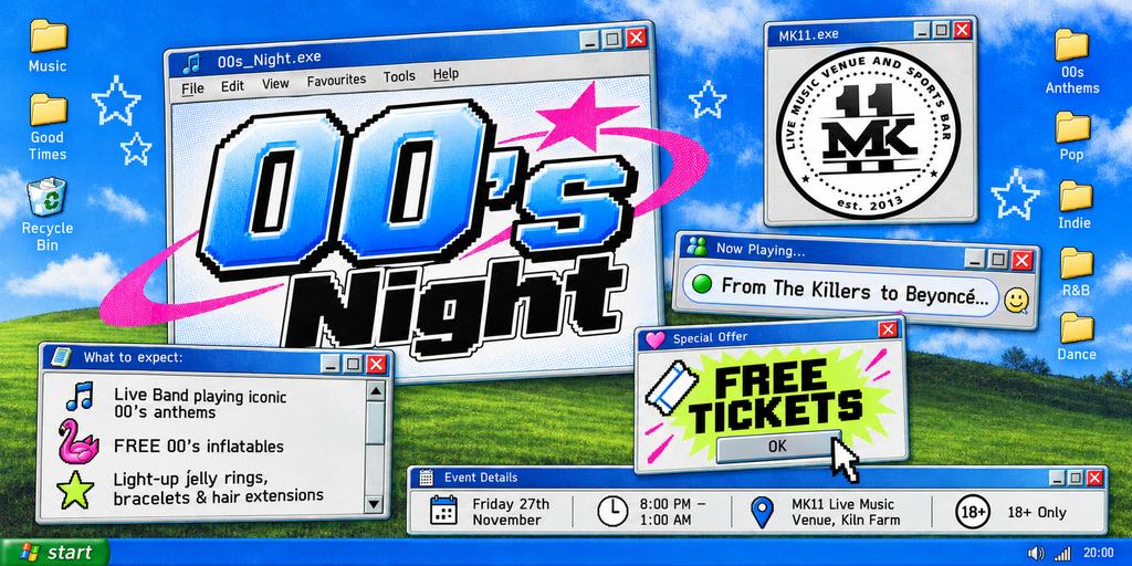 00's Night - Free Entry