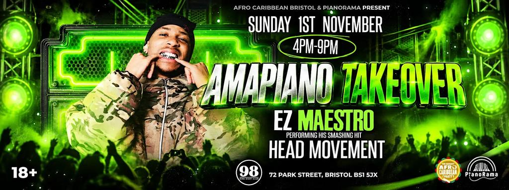 AMAPIANO TAKEOVER "Head Movement" live in Bristol