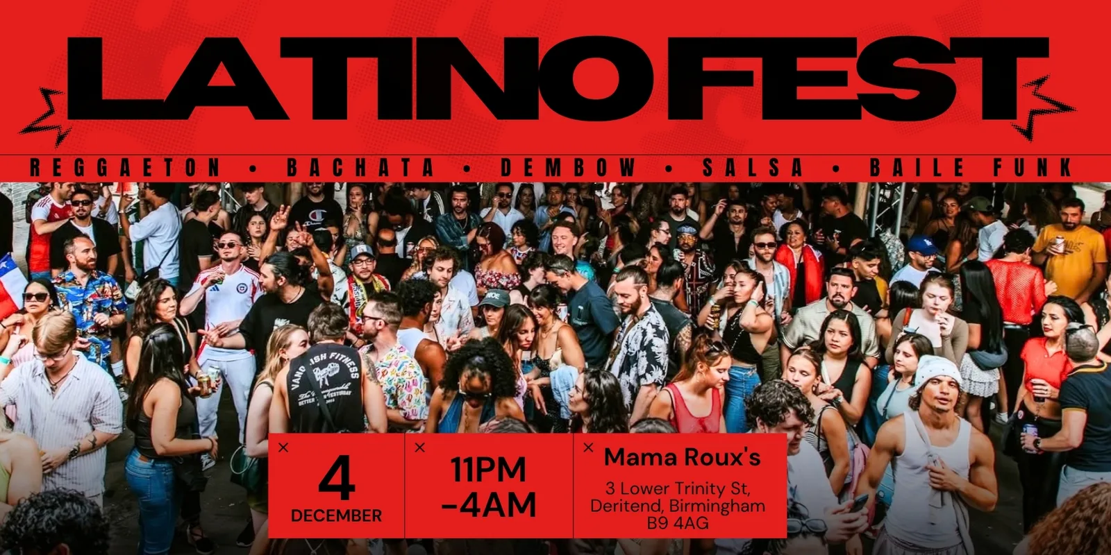 Latino Fest (Birmingham) 4am Finish!