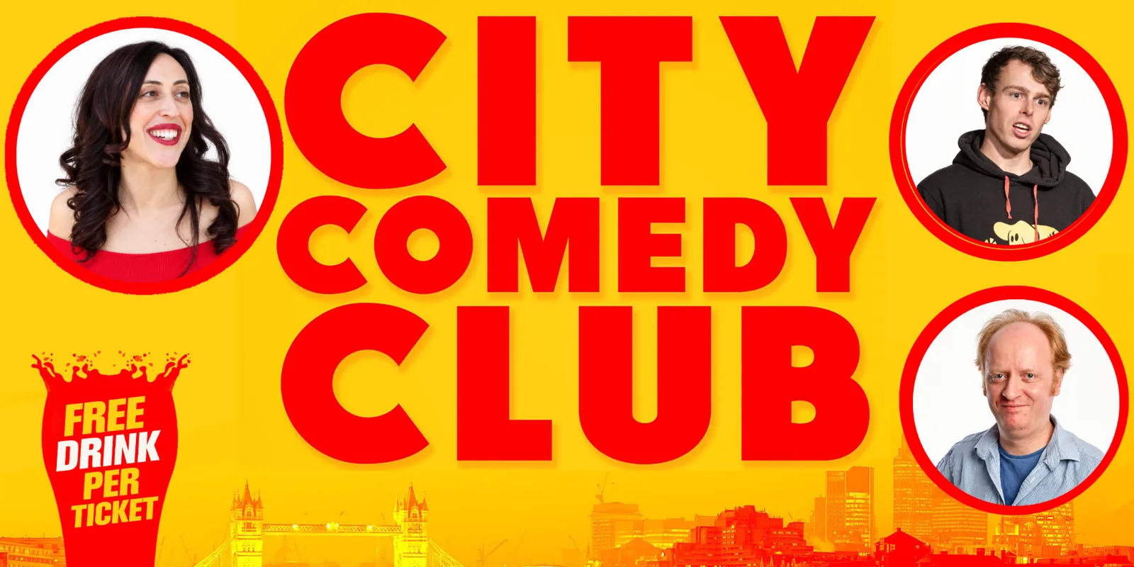 THU 22 OCT 7:30PM: (INCLUDES FREE DRINK)