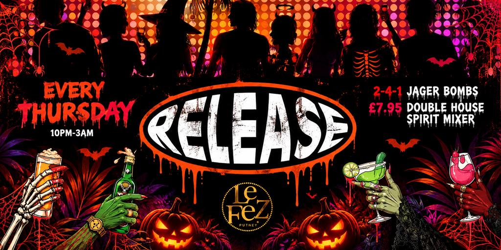 Release Thursdays- Your midweek social Halloween Special