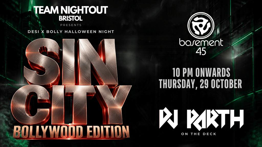 Bollywood x DESI HALLOWEEN Night | Bollywood Night Bristol