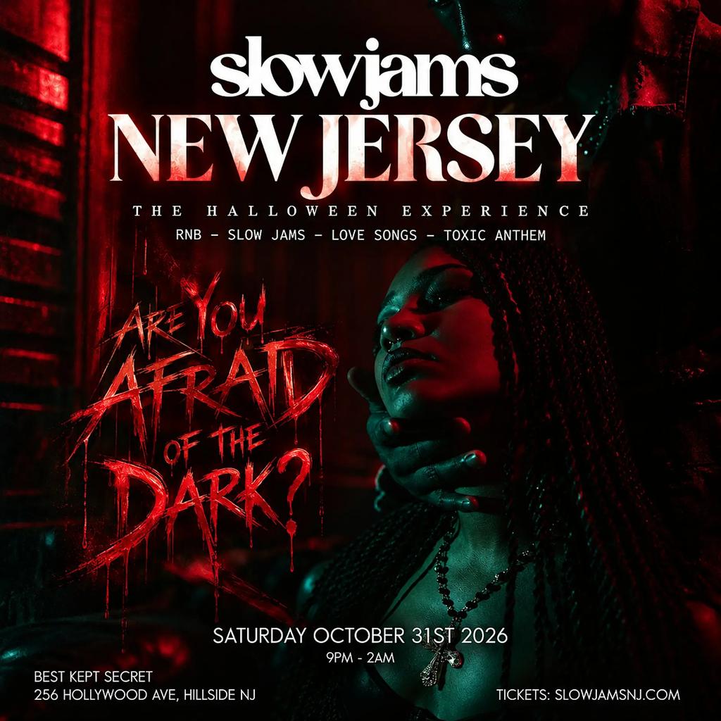 SLOW JAMS NEW JERSEY - The Sexiest Halloween Party in Jersey