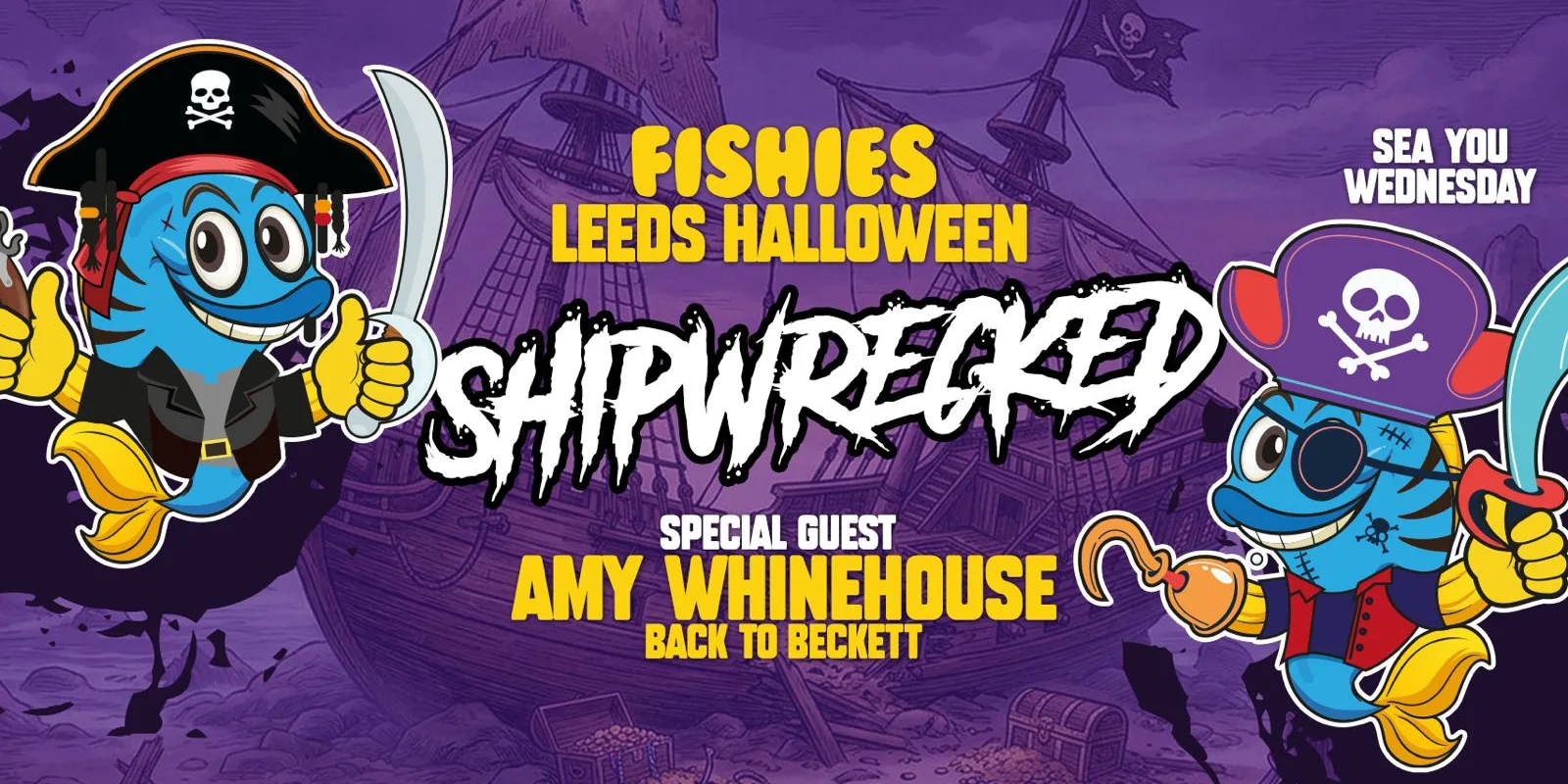Fishies Leeds Halloween Special 2026 Ft Amy Winehouse (Tribute)