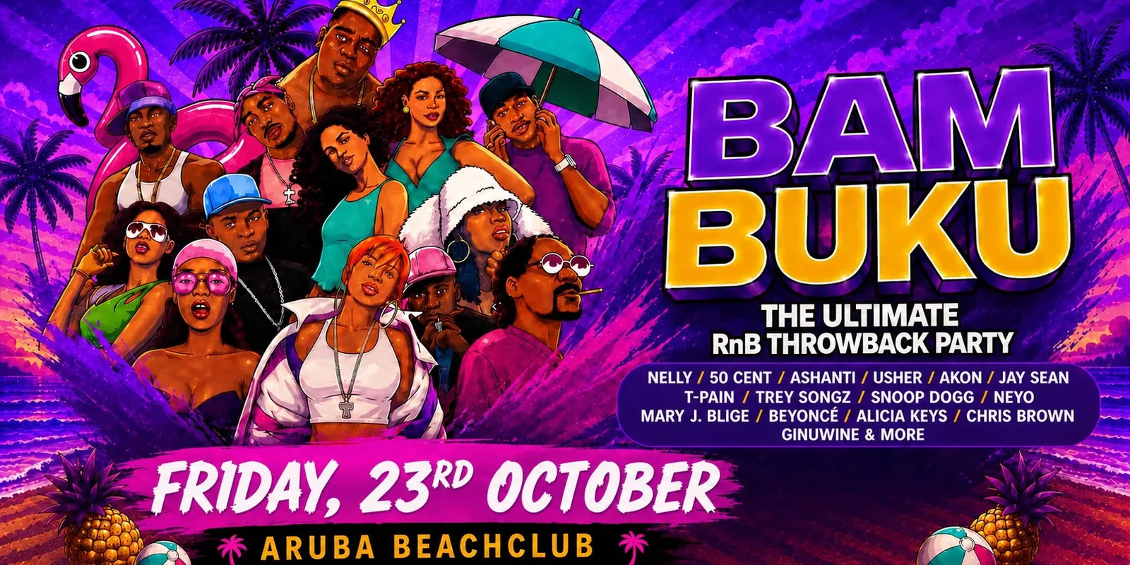 Bambuku Friday - RnB Throwback Party