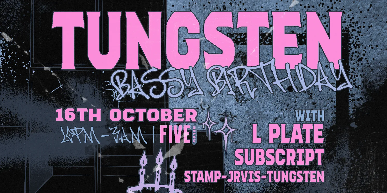 Tungsten Bassy Birthday