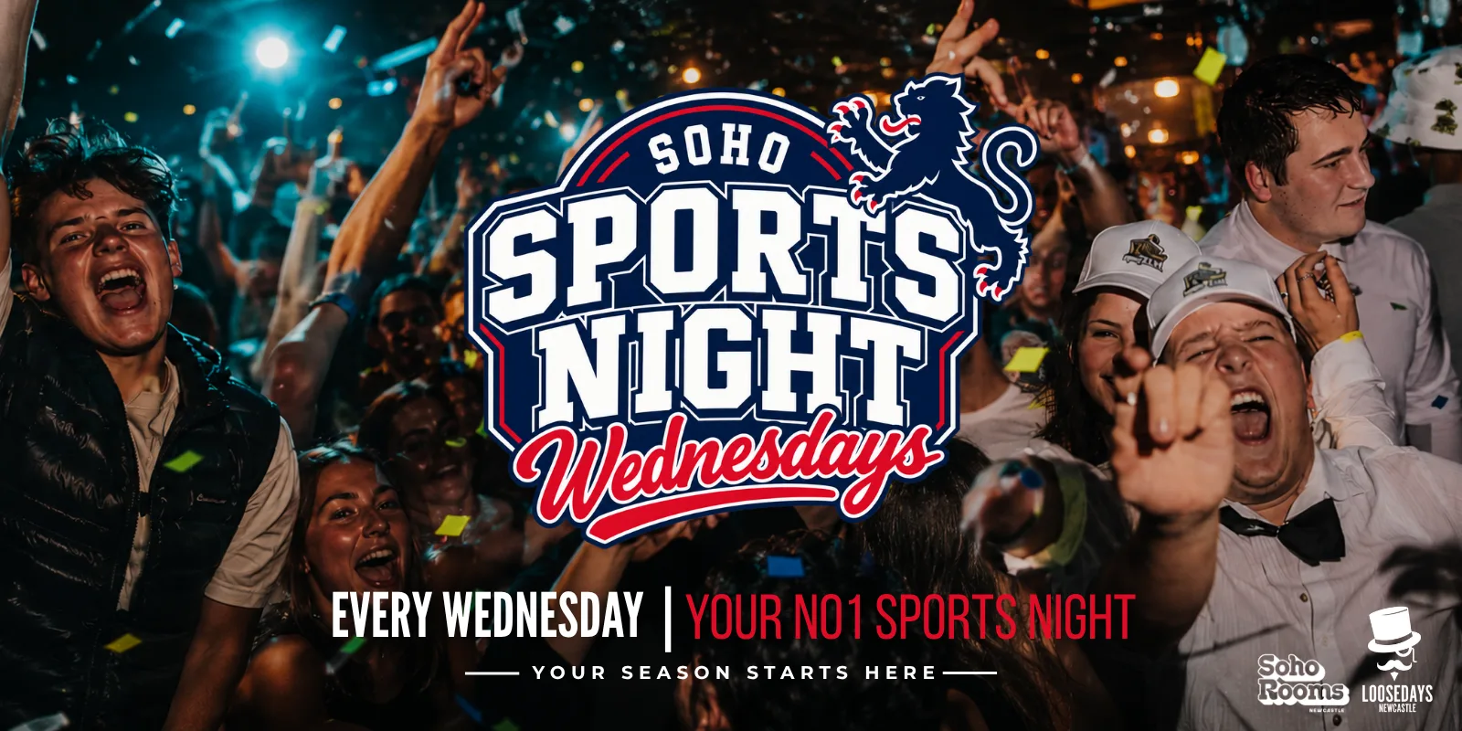Your Official Soho Sports Night | Wednesday | Soho Rooms Newcastle