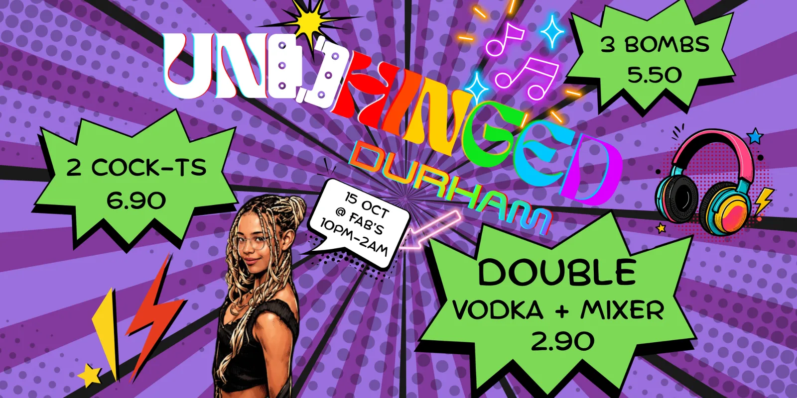 UNHINGED Thursday - Queer Student Nights Out 🏳️🌈