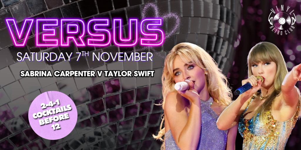 VERSUS: Sabrina Carpenter v Taylor Swift