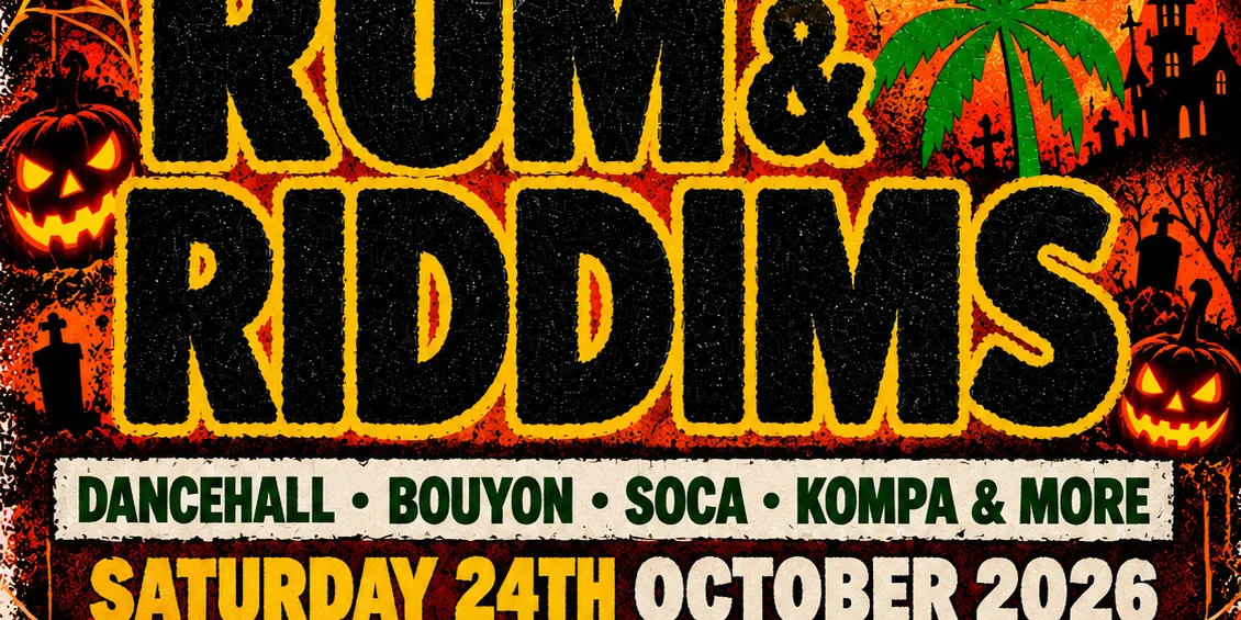 RUM & RIDDIMS – THE BEST OF THE CARIBBEAN | FREE ENTRY BEFORE 12AM