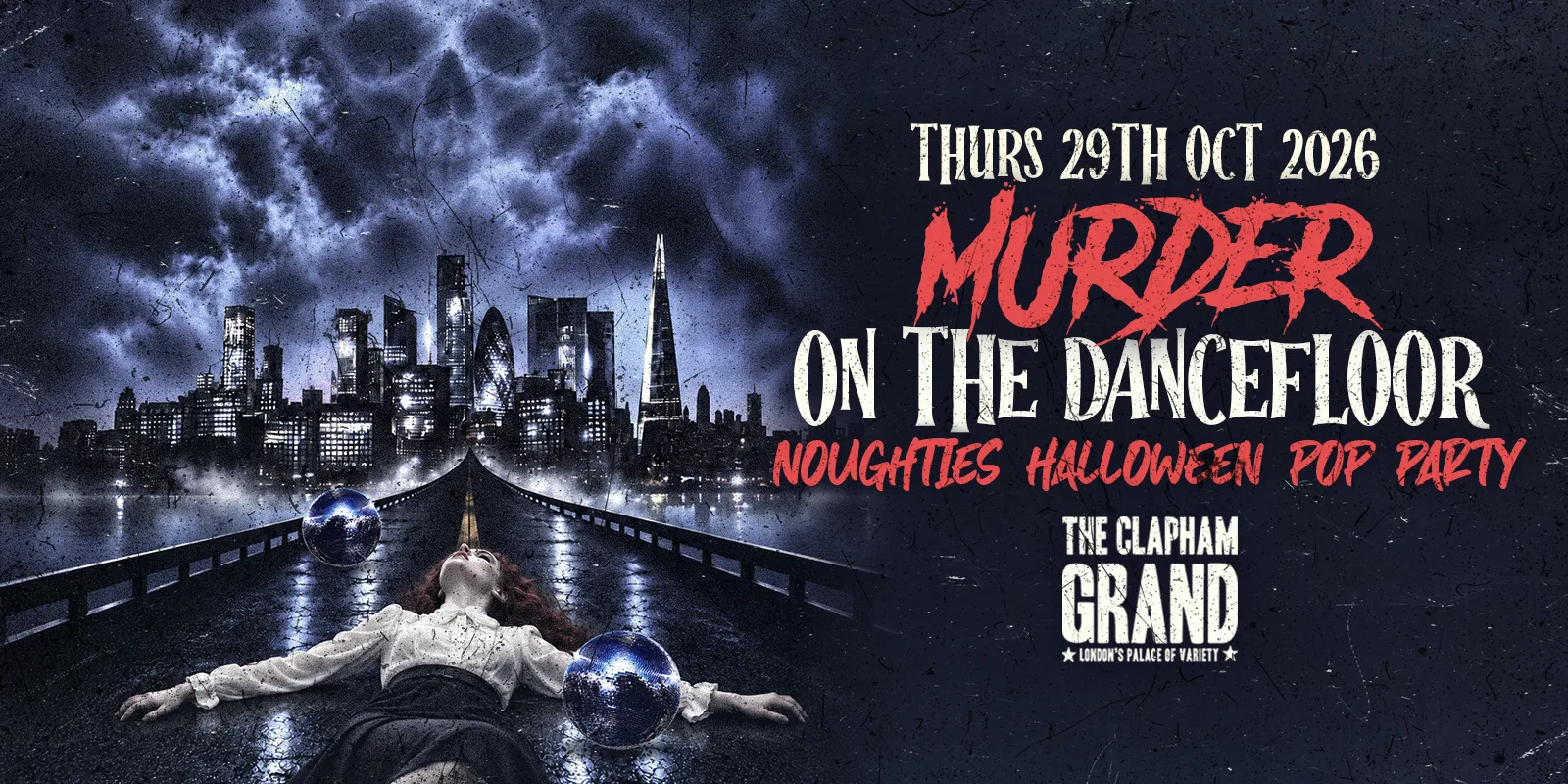 Murder On The Dancefloor - The 90s & 00s Throwback Halloween Party 💀👻
