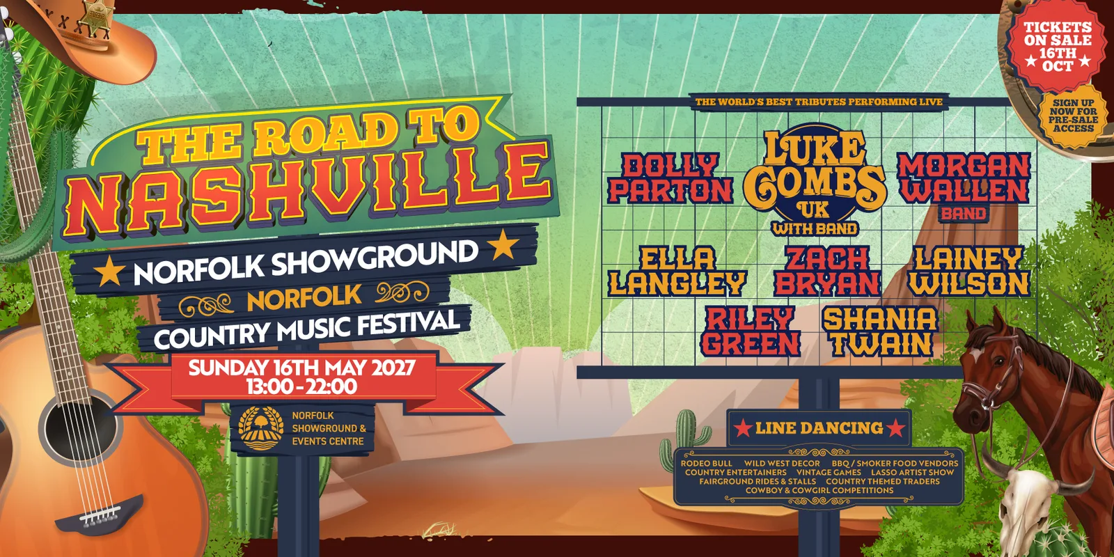 Road to Nashville Outdoor Festival 2027 | Norfolk Showground