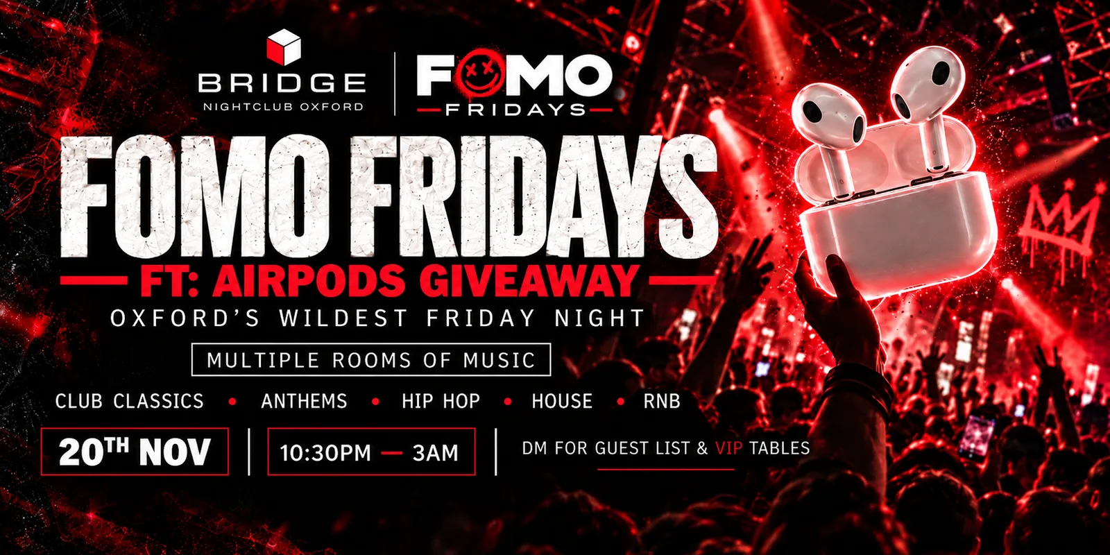 FOMO Fridays ft AirPod Giveaway