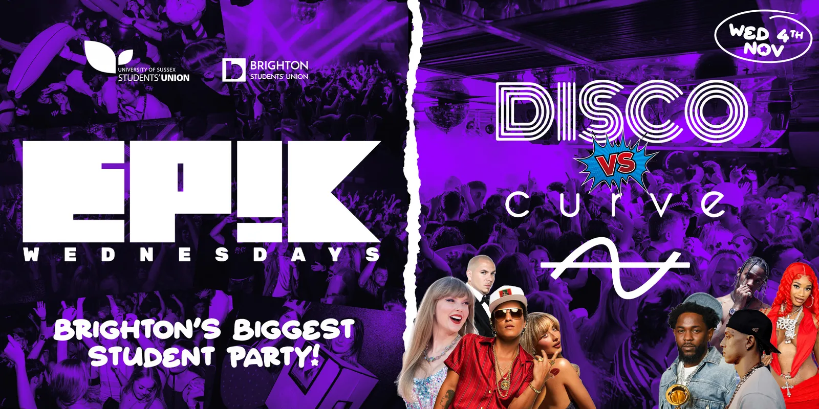EPIK Wednesdays ✨ DISCO vs CURVE