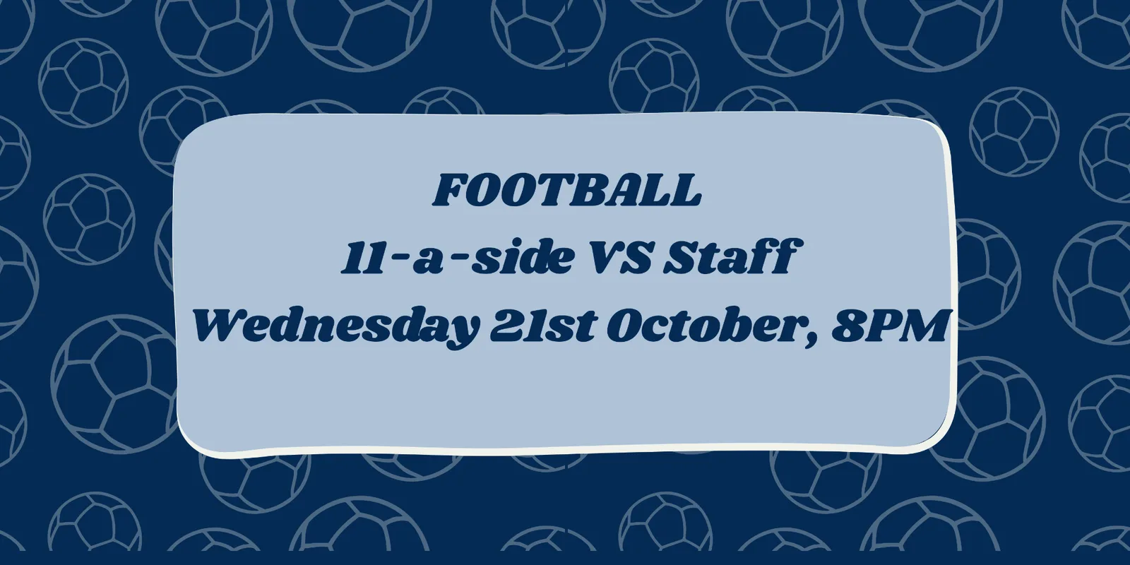 Maths Vs Staff 11-a-side Friendly