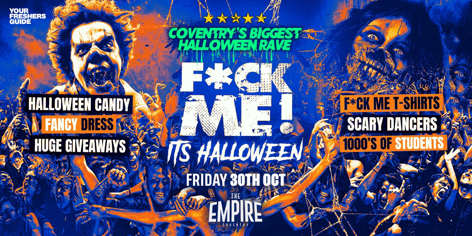 F*CK ME It's Halloween - Coventry & Warwick