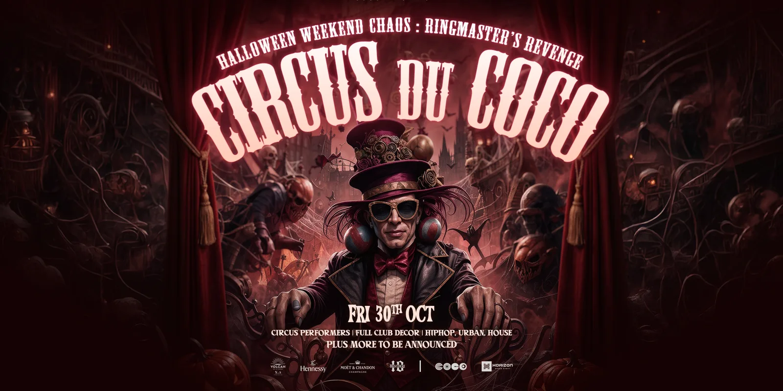 CIRCUS DU COCO Edinburgh — Halloween Eve