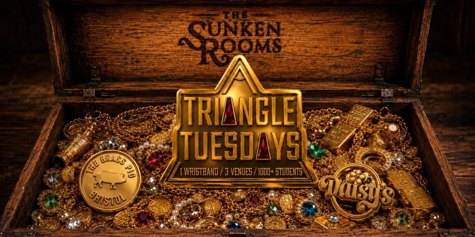 Triangle Tuesday: 3 Venues - 1000+ Students - 1 Ticket