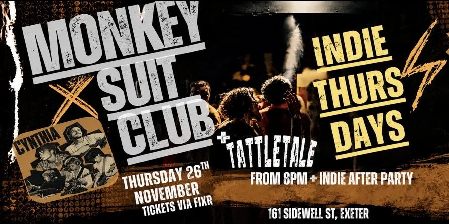 Indie Thursdays with - Cynthia +Tattletale and Indie after party!