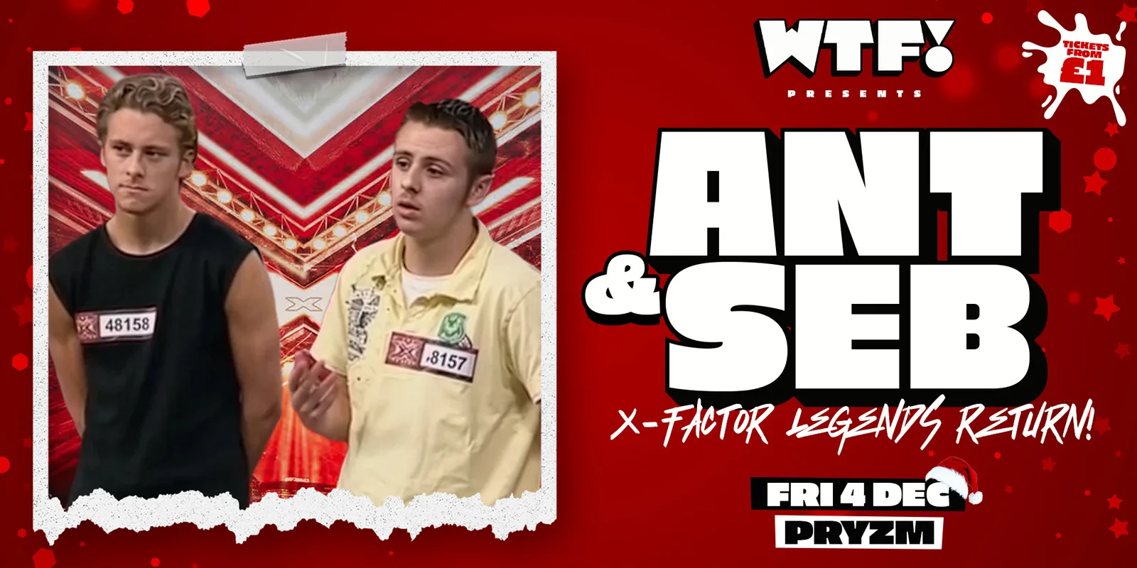 WTF! presents ANT & SEB (X Factor Legends!)