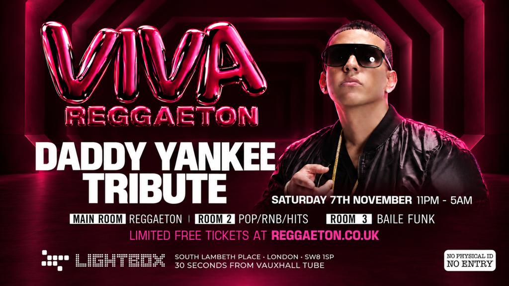 VIVA Reggaeton Daddy Yankee Tribute