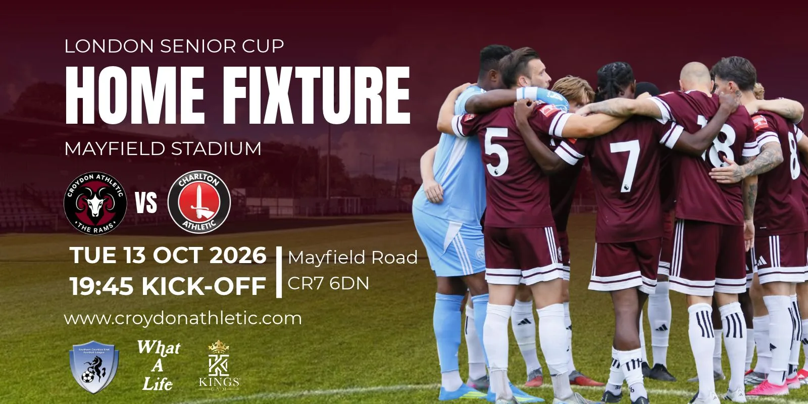 Croydon Athletic vs Charlton Athletic