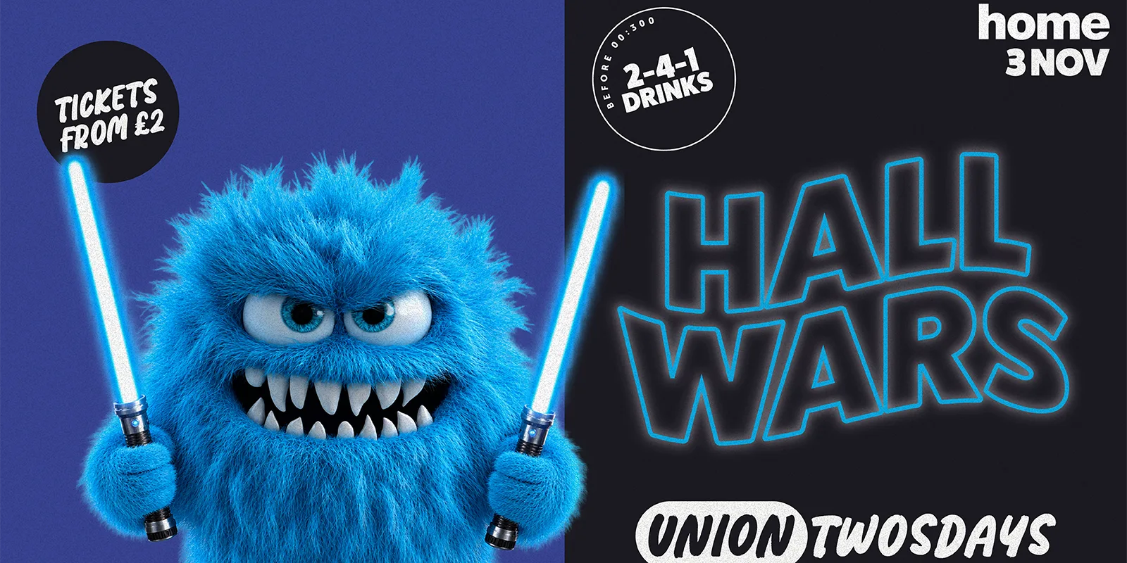 UNION TWOSDAYS - HALL WARS 🏠🔥