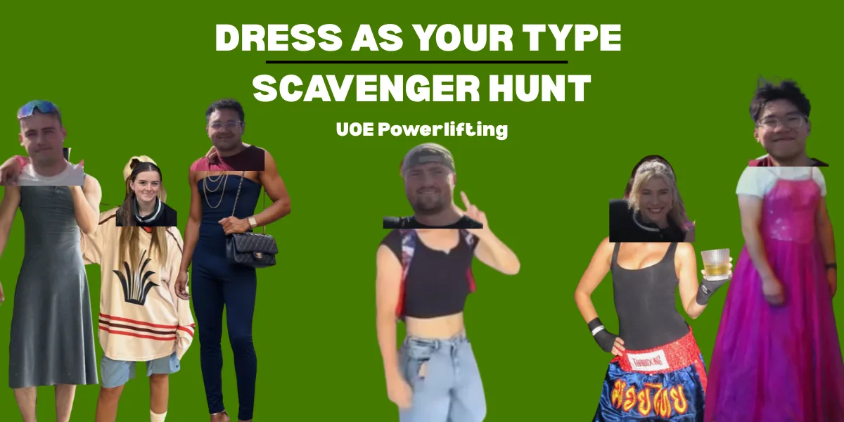 SCAVENGER - Dress as your type