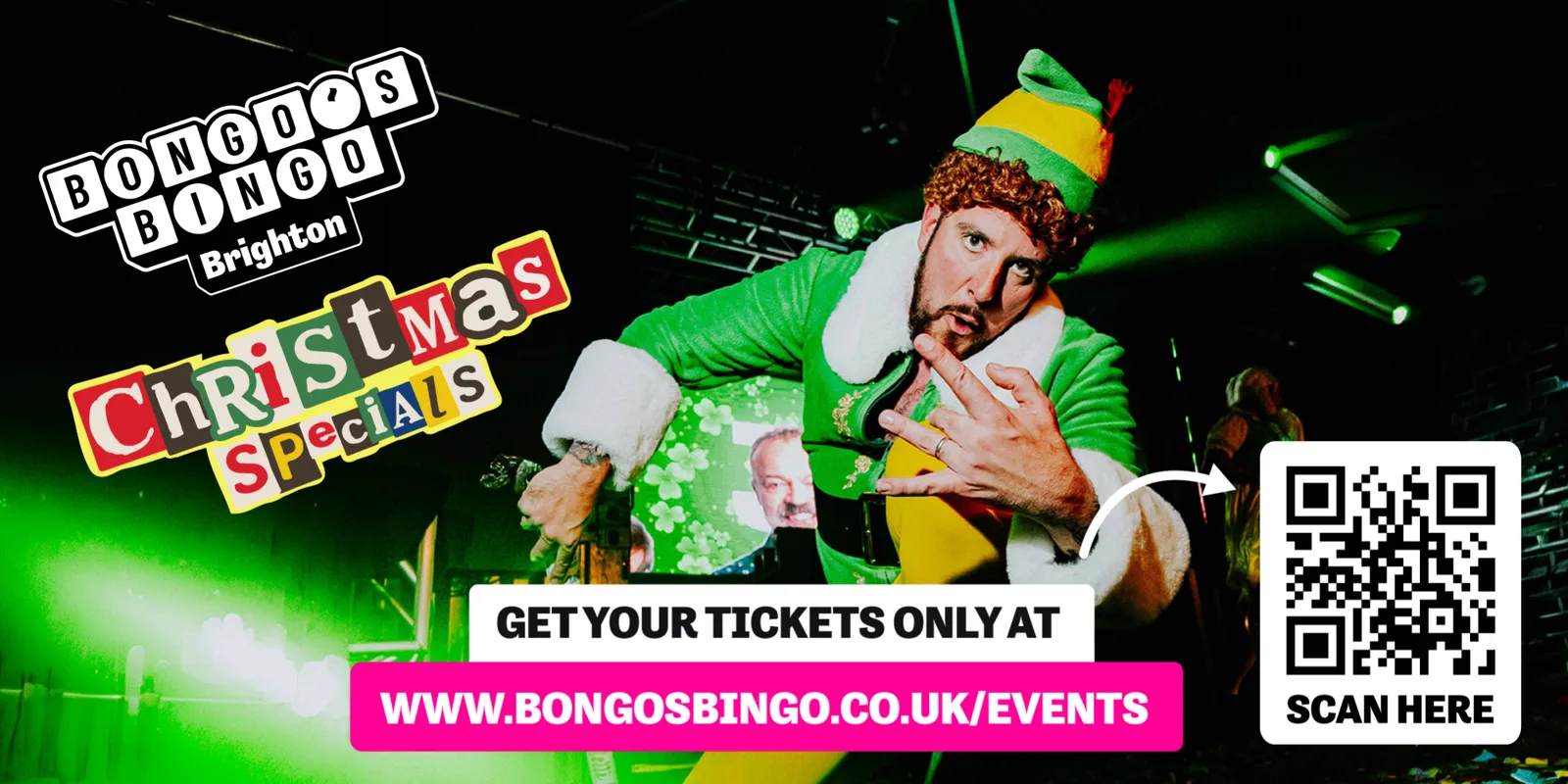 Bongo's Bingo Friday Christmas Special - Ticket Link in Details!