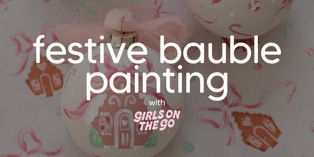 GOTG Festive Bauble Painting