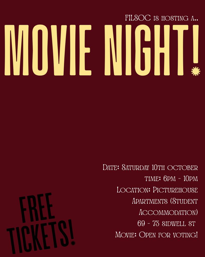 MOVIE NIGHT 2026!