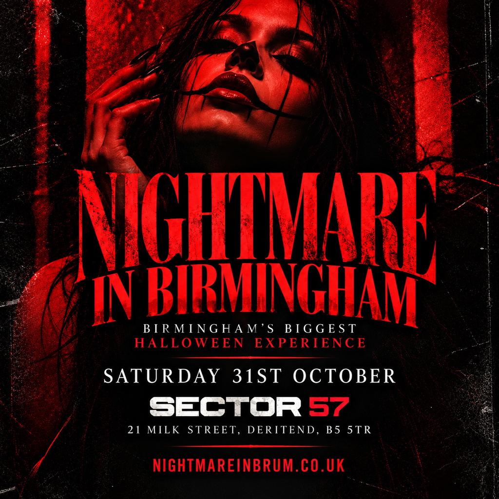 NIGHTMARE IN BIRMINGHAM - Birmingham's Biggest HALLOWEEN Experience